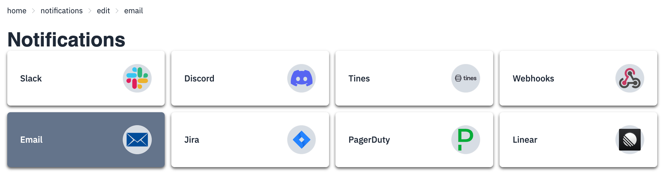 Notification Channels Overview